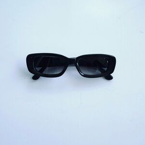 Black Rectangular Women’s Sunglasses
